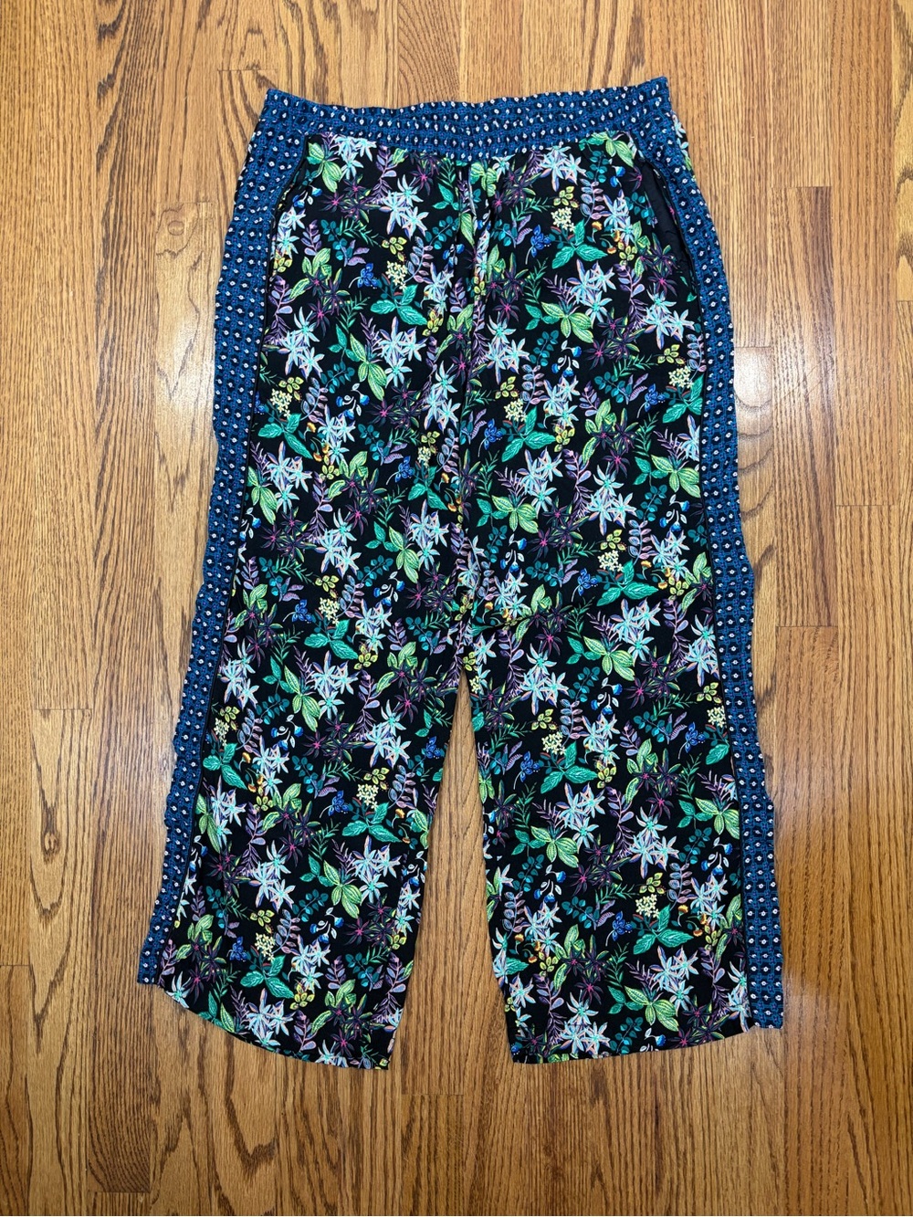 Anthropologie Ett:twa Rousseau Cropped Wide Leg Pants (M) - Picture 8 of 12